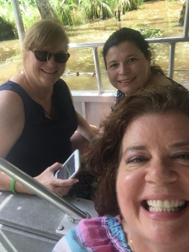 MSWIT Boat 1 - Kate Wendel, Martha Martinez and Christy Himel